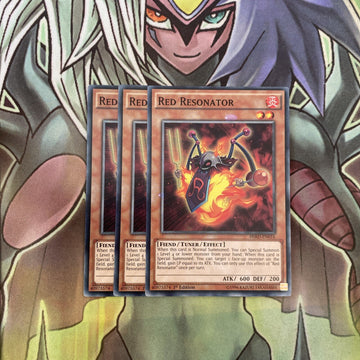 HSRD-EN016 x3 Red Resonator Common Excellent Condition Yugioh