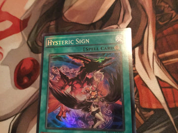 MP14-EN041/LTGY-EN065  Yugioh Super Rare Hysteric Sign! (back)