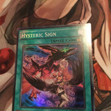 MP14-EN041/LTGY-EN065  Yugioh Super Rare Hysteric Sign!