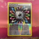 Pokemon Card Rainbow Energy Breakthrough Reverse Holo 152/162 NM
