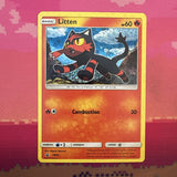Pokemon Card Litten General Mills SM02 Black Star Promo Near Mint