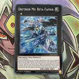 LIOV-EN043 Drytron Mu Beta Fafnir Secret Rare 1st Edition NM Yugioh Card