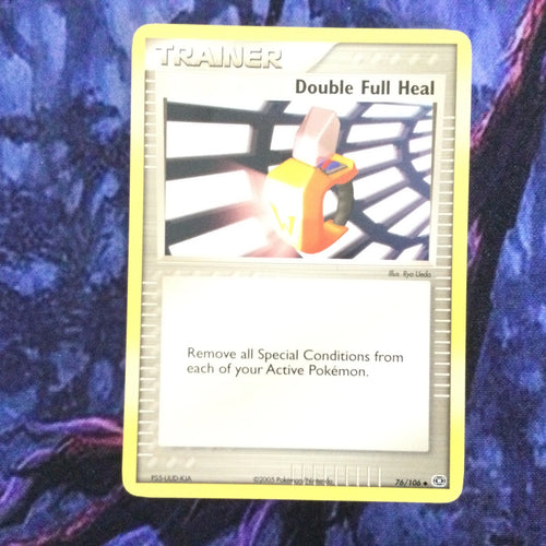 Pokemon Uncommon Card : Double Full Heal 86/100 (Ex Sandstorm) See Pics!