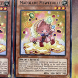 REDU-EN021 x3 MADOLCHE MEWFEUILLE - NON HOLO - UNLIMITED - Yugioh CARD