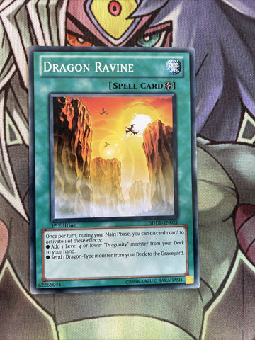 SDDL-EN021 Dragon Ravine Common 1st Edition Near Mint Yugioh