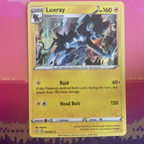 Pokemon Card Luxray Champions Path Holo Rare 033/072 Near Mint