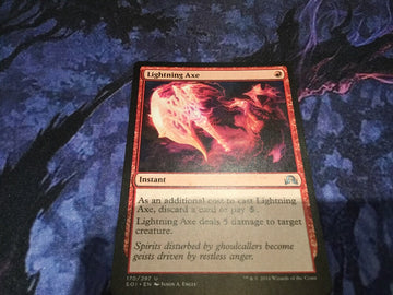 Lightning Axe -Shadows over InnistradExcellent Magic MTG (back)