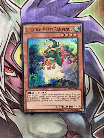 AP08-EN009 Spiritual Beast Rampengu Super Rare UNL Edition NM Yugioh Card