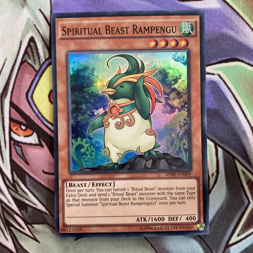 AP08-EN009 Spiritual Beast Rampengu Super Rare UNL Edition NM Yugioh Card