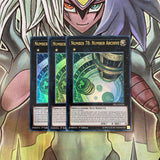 DRL3-EN026 x3 Number 78: Number Archive Ulttra Rare Excellent Condition Yugioh