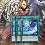 FLOD-EN062 x3 Sekka's Light Rare Excellent Condition Yugioh