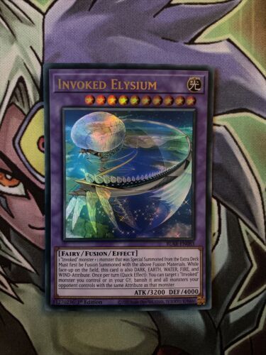 BLAR-EN083 Invoked Elysium Ultra Rare 1st Edition NM Yugioh Card