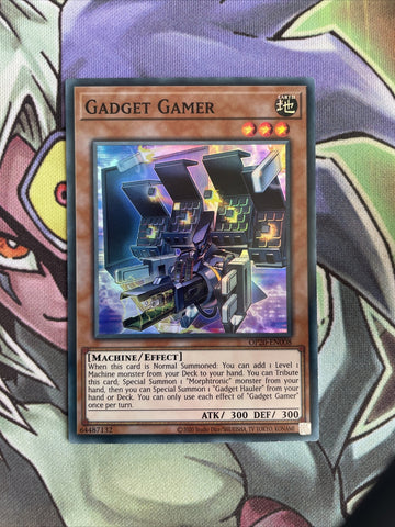 OP20-EN008 Gadget Gamer Super Rare Unlimited Edition NM Yugioh Card