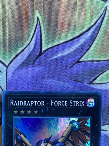 OP14-EN008 Raidraptor - Force Strix Super Rare Near Mint Yugioh Card (back)