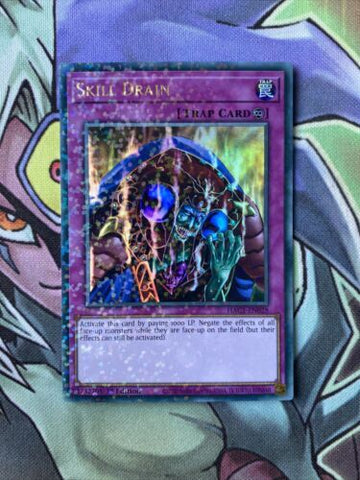 HAC1-EN028 Skill Drain Ultra Rare Duel Terminal 1st Edition NM Yugioh Card
