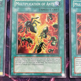 IOC-098 x3 MULTIPLICATION OF ANTS COMMON CARDS YUGIOH