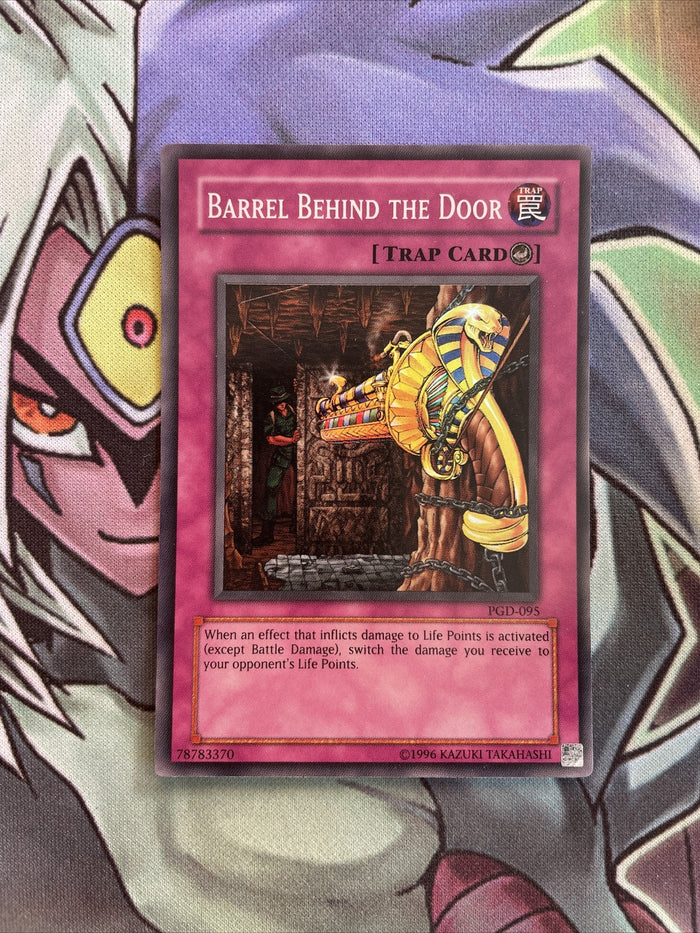 PGD-095 Barrel Behind The Door Super Rare UNL Edition Near Mint Yugioh Card