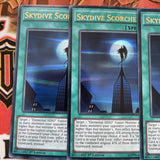 DUSA-EN029 x3 SKYDIVE SCORCHER YUGIOH CARDS