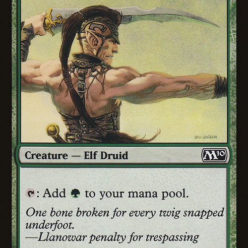Llanowar Elves - Magic 2011/2010 Excellent Magic MTG