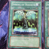 LOD 076 Yugioh | Spring Of Rebirth × 3 | Common