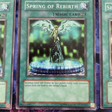 LOD 076 Yugioh | Spring Of Rebirth × 3 | Common