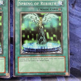 LOD 076 Yugioh | Spring Of Rebirth × 3 | Common