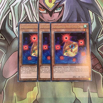 MAGO-EN099 x3 Speedroid Red-Eyes Dice Rare Excellent Condition Yugioh