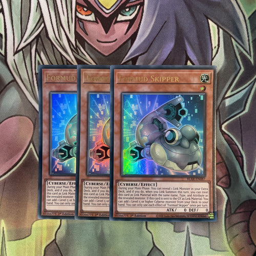 BLAR-EN087 x3 Formud Skipper Ultra Rare Excellent Condition Yugioh