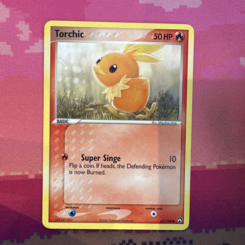 Pokemon Card Torchic Ex Power Keepers Common 67/108 Near Mint