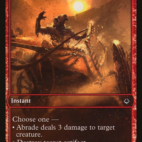 Abrade - Hour Of Devastation Promos Excellent Magic MTG