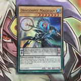 PEVO-EN014 Dragonpit Magician Super Rare 1st Edition NM Yugioh Card