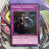 OP09-EN012 Personal Spoofing Super Rare Unlimited Edition NM Yugioh Card