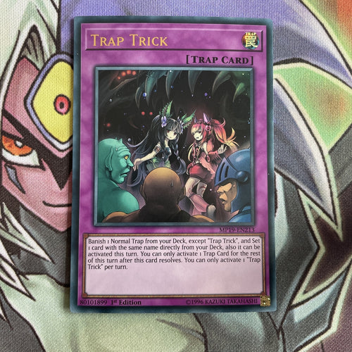 MP19-EN213 Trap Trick Ultra Rare 1st Edition NM Yugioh Card