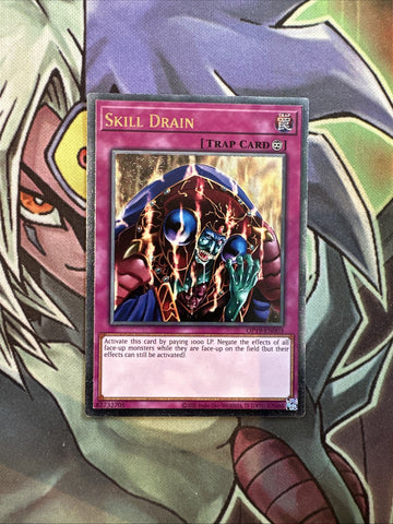OP19-EN003 Skill Drain Ultimate Rare Unlimited Edition NM Yugioh Card