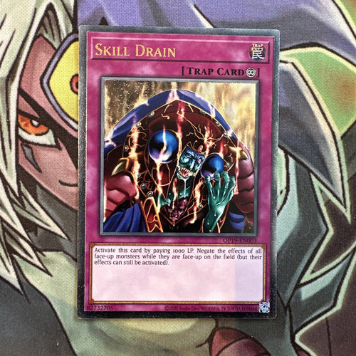 OP19-EN003 Skill Drain Ultimate Rare Unlimited Edition NM Yugioh Card