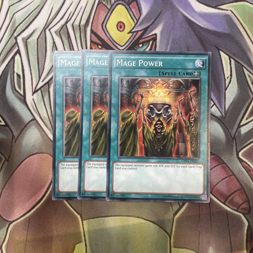 OP01-EN022 Mage Vault Common x3 Excellent Condition Yugioh