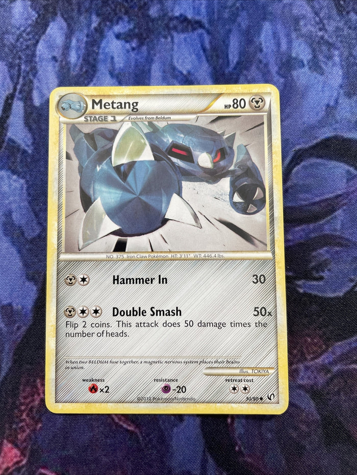 Pokemon Card Metang Undaunted 30/90 Excellent Condition