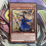 DAMA-EN009 The Iris Swordsoul Secret Rare 1st Edition NM Yugioh Card