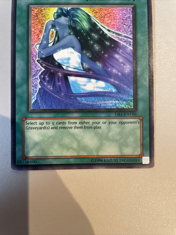 DB1-EN166 Soul Release Common Yugioh Card (back)