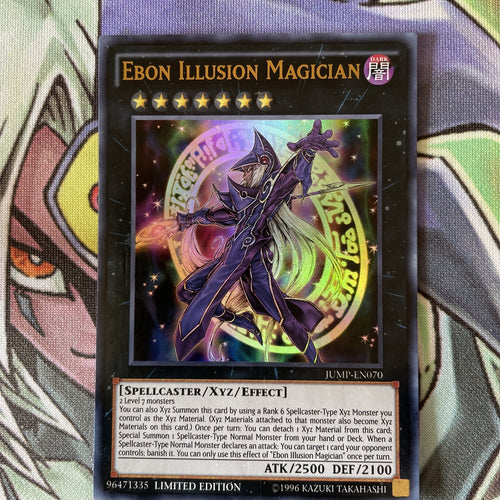 JUMP-EN070 Ebon Illusion Magician Ultra Rare Limited Edition NM Yugioh Card