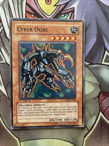 CDIP-EN004 Cyber Ogre Common 1st Edition NM Yugioh Card