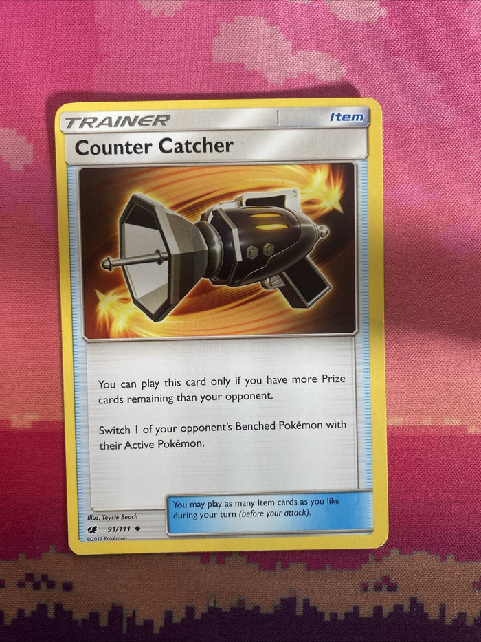 Pokemon Card Counter Catcher Crimson Invasion Uncommon 91/111 NM