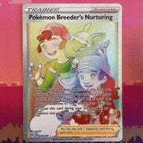 Pokemon Card Pokemon Breeder's Nurturing 195/189 Darkness Ablaze Rainbow NM