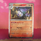 Pokemon Card Chandelure Temporal Forces Cosmo Holo 038/167 Near Mint