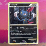 Pokemon Card Sneasel Undaunted Common 68/90 NM