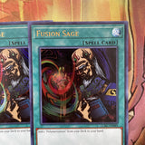 LCKC-EN089 x3 FUSION SAGE YUGIOH CARDS