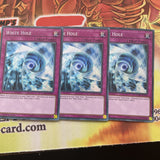 LCKC-EN102 x3 WHITE HOLE YUGIOH CARDS