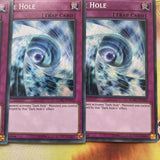 LCKC-EN102 x3 WHITE HOLE YUGIOH CARDS