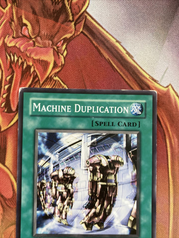 SD10-EN029 YUGIOH Machine Duplication Common 1st Edition LP (back)