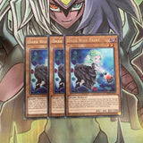 LED4-EN024 x3 Dark Rose Fairy Rare Excellent Condition Yugioh